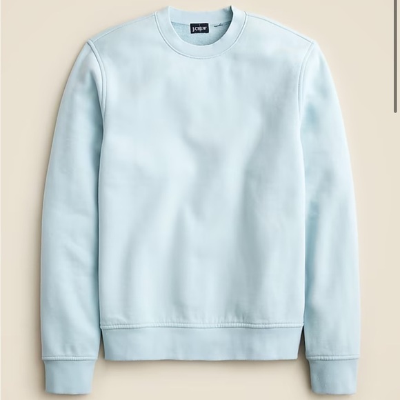 J crew summer cloud Summit fleece 11 oz. soft-knit sweatshirt - Picture 1 of 2